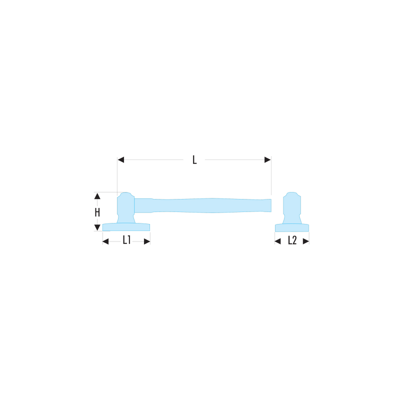Batte Plate Facom 862D.60 - Outil à Main Quality - Garantie 2 Ans
