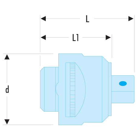 S.156 Facom Cliquet 1/2" intercalaire