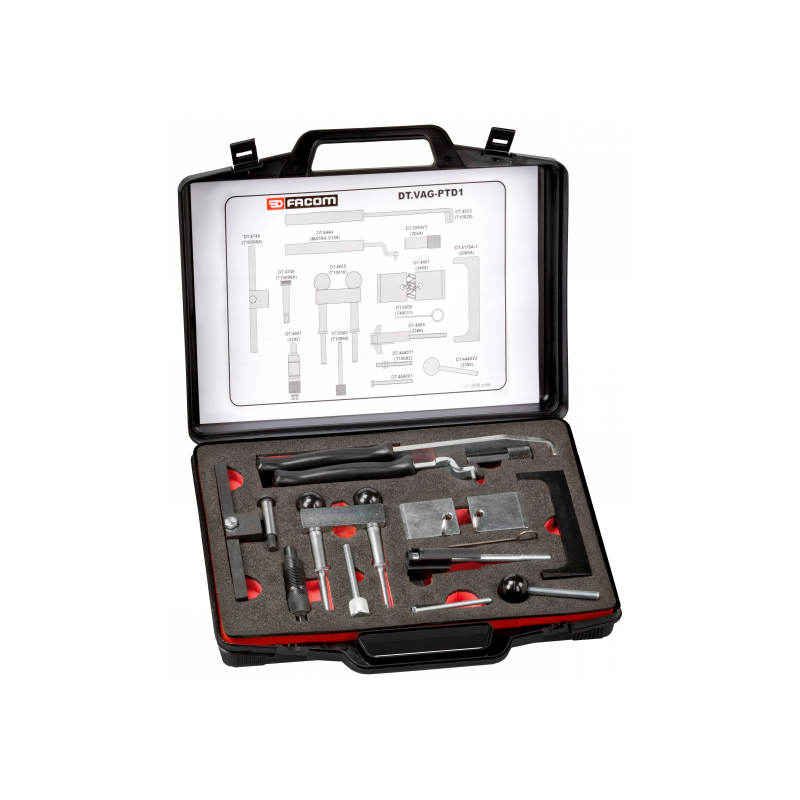 DT.VAG-PTD1 Facom Coffret de calage VAG - Moteurs Essence N°2