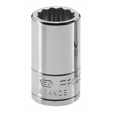 R.12E Facom R.E - Douilles 1/4" 12 pans métriques