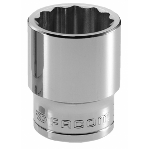 S.32 Facom S - Douilles 1/2" 12 pans métriques