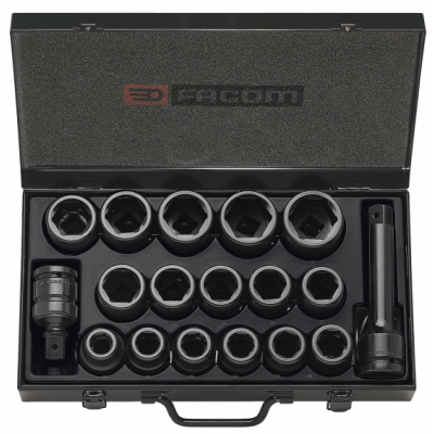 NK.500E Facom Composition de douilles impact 3/4" de 19 à 42 mm