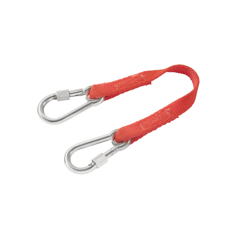 LAN0.2 Facom Longe 20 cm - Double mousquetons 60 mm en inox à vis - SLS