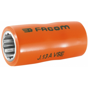 J.10AVSE Facom J.AVSE - Douilles 3/8" 12 pans isolées 1000 Volts série VSE