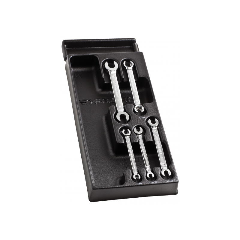 MOD.43 Facom Module de 5 clés à tuyauter métriques de 7 à 19 mm
