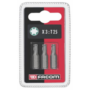 EX125.J3 Facom EX1 - Jeux de 3 embouts standards série 1 Torx®