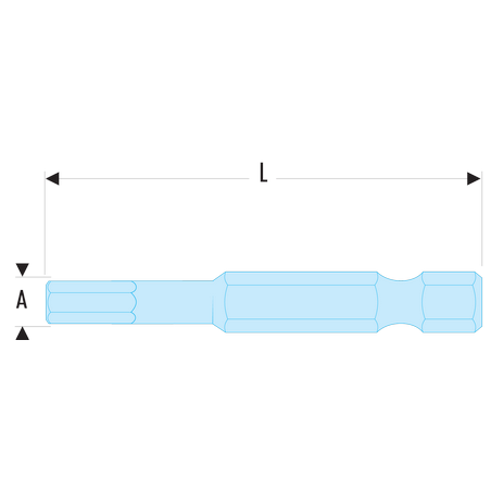 EX.630 Facom EX.6 - Embouts standards série 6 pour vis Torx®