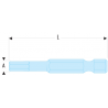 EH.603 Facom EH.6 - Embouts standards série 6 pour vis 6 pans creux