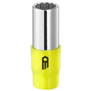 R.9ELF Facom R.ELF - Douilles 1/4" longues 12 pans métriques - FLUO