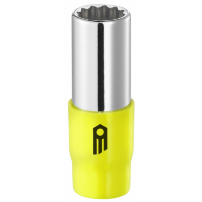 R.1/2ELF Facom R.ELF - Douilles 1/4" longues 12 pans en pouces - FLUO