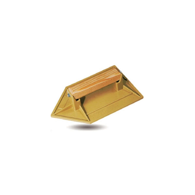 TALOCHE ABS 27 X 13 POINTUE JAUNE  - SOFOP TALIAPLAST | 300109