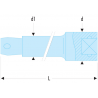 J.210S Facom J.S - Rallonges angulaires 3/8"