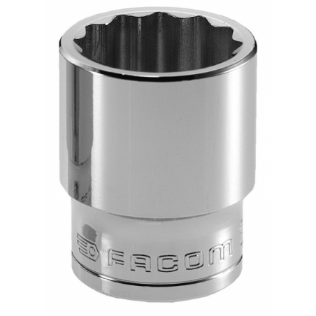 Douille Facom 1/2'' 6 Pans 25/32 - S.25/32H - Pour Clé à Douille