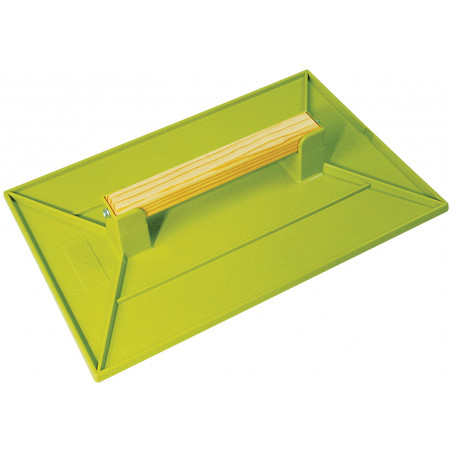 TALOCHE DE MAÇONNERIE ABS VERTE 27 X 18 RECTANGLE  - SOFOP TALIAPLAST | 300502