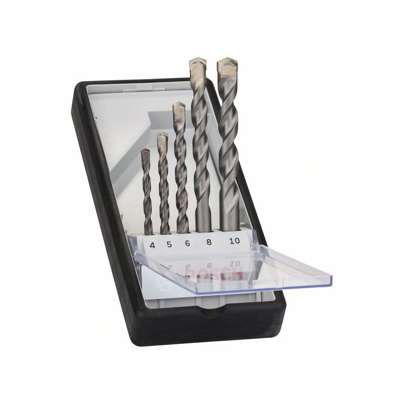 2607010524 Forets à béton Robust Line CYL-3, set de 5 pièces Accessoire Bosch pro outils