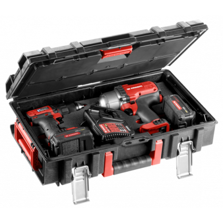 DUO PACK SANS FIL 1/2 18 V 5,0Ah Facom | CL3.CHP18SP2PB
