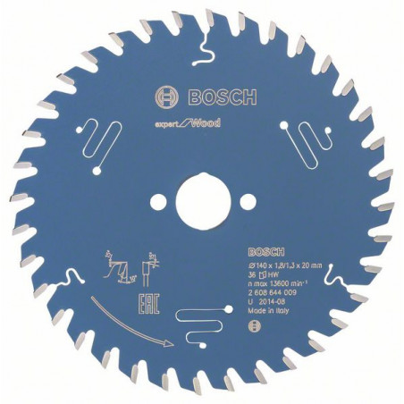 2608644009 Lame de scie circulaire Expert for Wood Accessoire Bosch pro outils