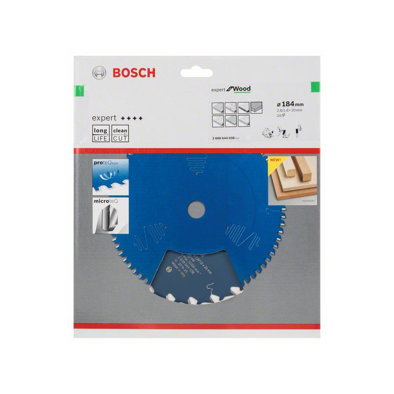 2608644038 Lame de scie circulaire Expert for Wood Accessoire Bosch pro outils