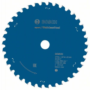 2608644288 Lame de scie circulaire Expert for Stainless Steel Accessoire Bosch pro outils