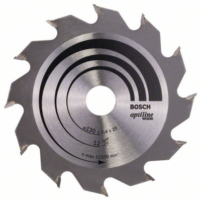 2608641167 Lame de scie circulaire Optiline Wood Accessoire Bosch pro outils