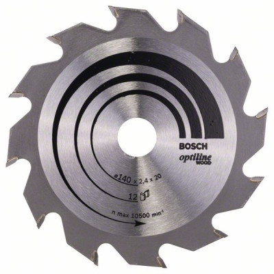 2608641168 Lame de scie circulaire Optiline Wood Accessoire Bosch pro outils