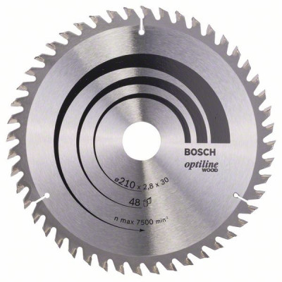 2608640623 Lame de scie circulaire Optiline Wood Accessoire Bosch pro outils