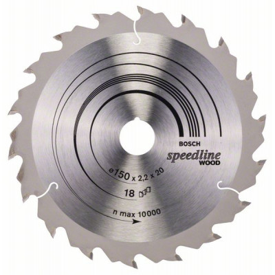 2608640781 Lame de scie circulaire Speedline Wood Accessoire Bosch pro outils