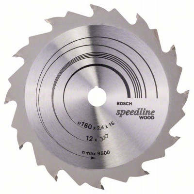 2608640784 Lame de scie circulaire Speedline Wood Accessoire Bosch pro outils