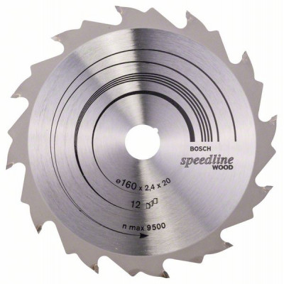 2608640786 Lame de scie circulaire Speedline Wood Accessoire Bosch pro outils
