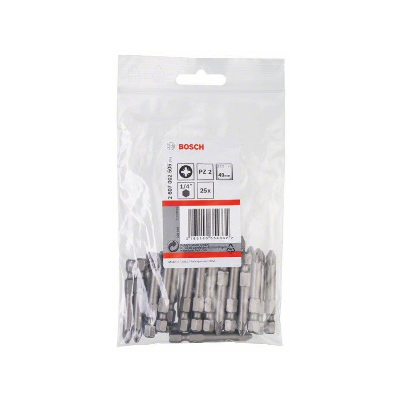 2607002506 Embout de vissage qualité extra-dure Accessoire Bosch pro outils