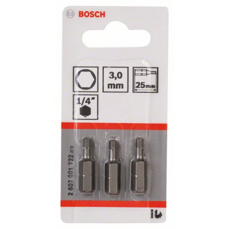 2607001722 Embout de vissage qualité extra-dure Accessoire Bosch pro outils