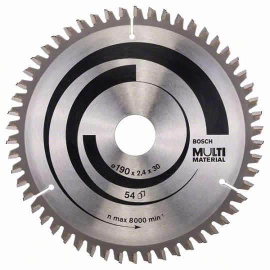 Lame De Scie Circulaire, 36 Dents, 30Mm D'Alésage, 2.6Mm Largeur De