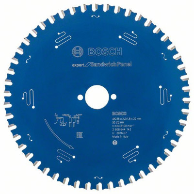 2608644143 Lame de scie circulaire Expert for Sandwich Panel Accessoire Bosch pro outils