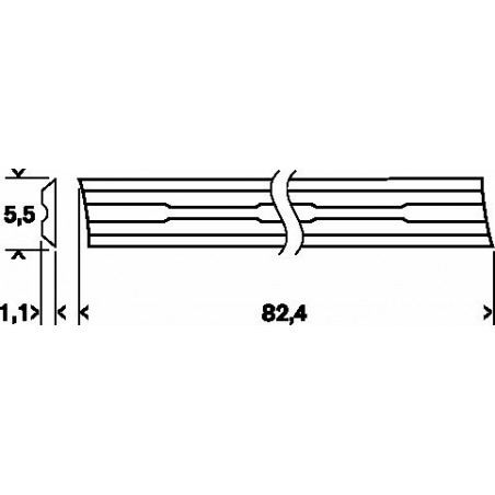 2607001292 Fers de rabot Accessoire Bosch pro outils