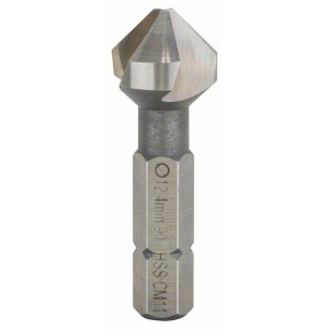Fraise à Noyer Conique HSS 90° Ø12 Mm – Bosch Accessories 2608596371 – 5 Taillants Pour Fraisage Propre Et Précis