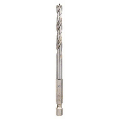 2608595522 Mèche à bois hélicoïdale, queue six pans 1/4" Accessoire Bosch pro outils