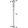 2608596345 Mèche pour coffrages et lambrissages Accessoire Bosch pro outils