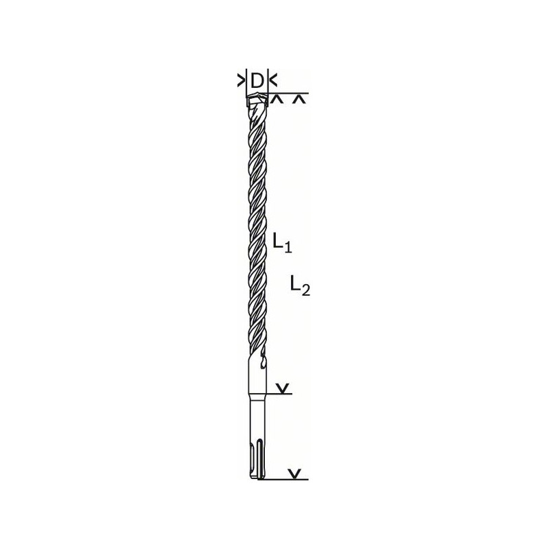 1618596205 Forets SDS-plus-5 pour perforateur Accessoire Bosch pro outils