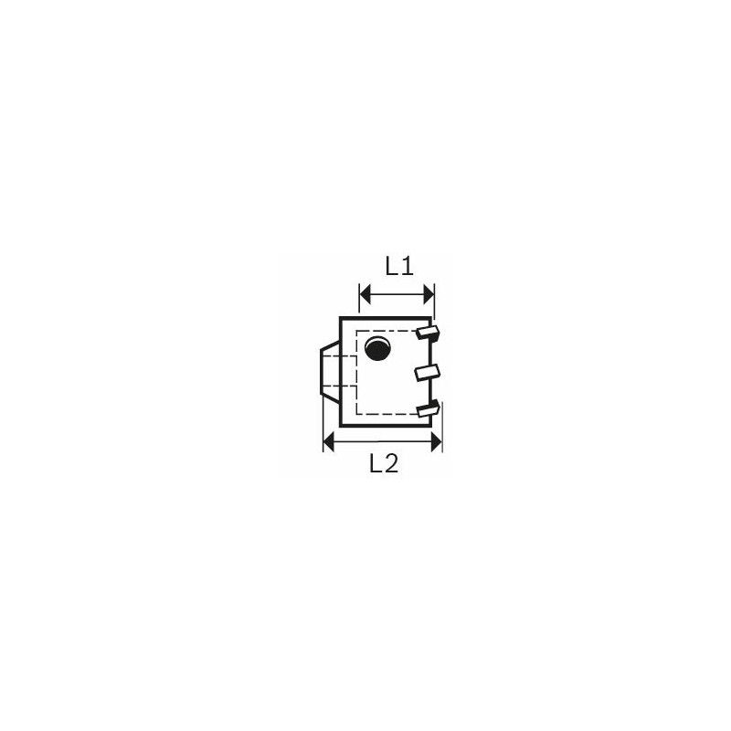 2608550074 Couronne-trépan SDS-plus-9 pour adaptateur six pans Accessoire Bosch pro outils