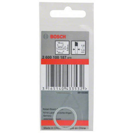 2600100187 Bague de réduction pour lames de scie circulaire Accessoire Bosch pro outils
