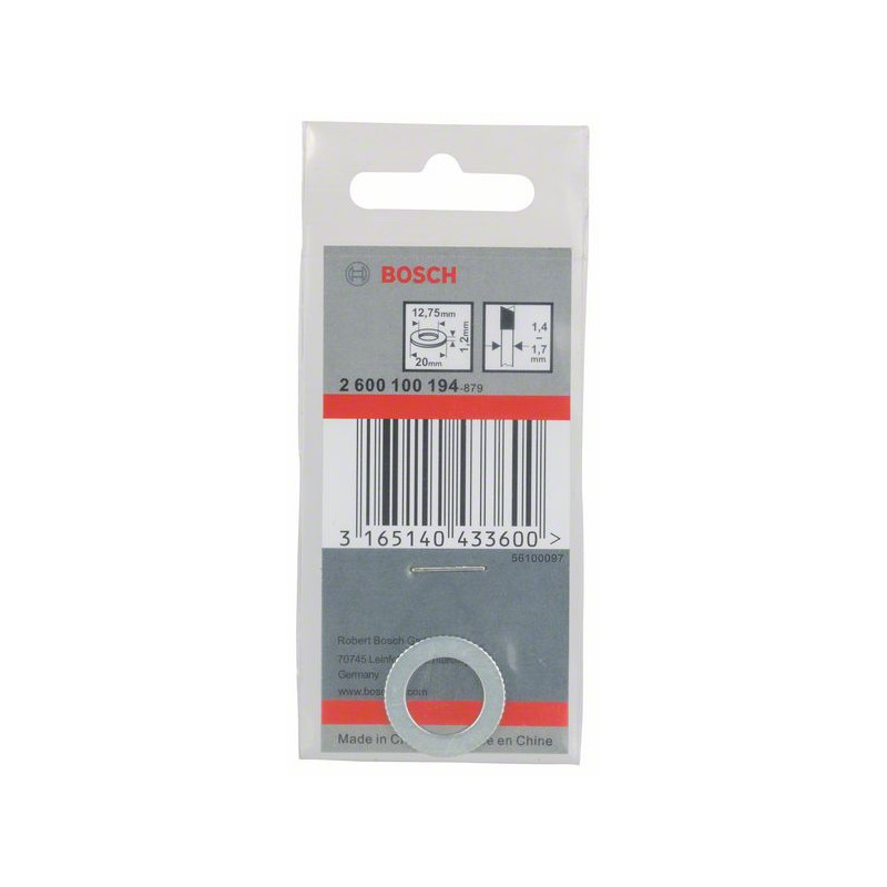 2600100194 Bague de réduction pour lames de scie circulaire Accessoire Bosch pro outils