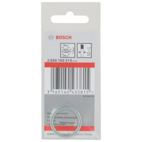 2600100215 Bague de réduction pour lames de scie circulaire Accessoire Bosch pro outils