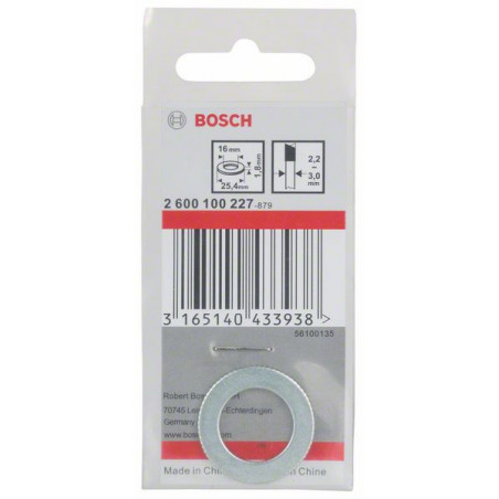 2600100227 Bague de réduction pour lames de scie circulaire Accessoire Bosch pro outils