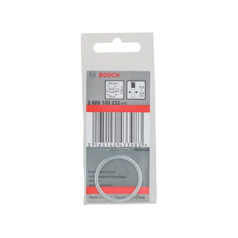 2600100232 Bague de réduction pour lames de scie circulaire Accessoire Bosch pro outils