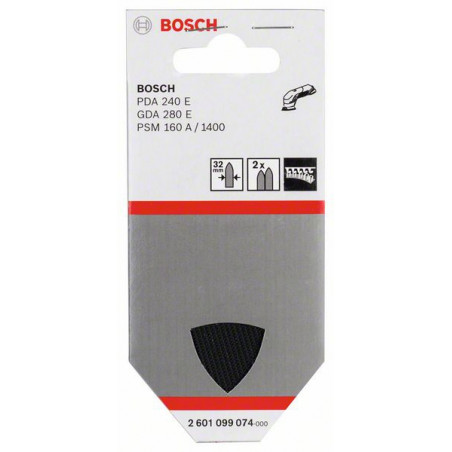 2601099074 Plateau de ponçage de rechange Accessoire Bosch pro outils