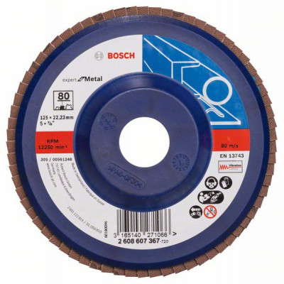 2608607367 Plateau à lamelles X551, Expert for Metal Accessoire Bosch pro outils