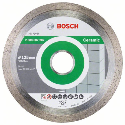 2608602202 Disque à tronçonner diamanté Standard for Ceramic Accessoire Bosch pro outils