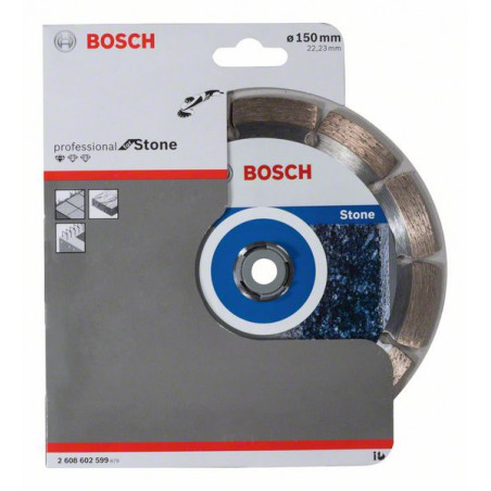 2608602599 Disque à tronçonner diamanté Standard for Stone Accessoire Bosch pro outils