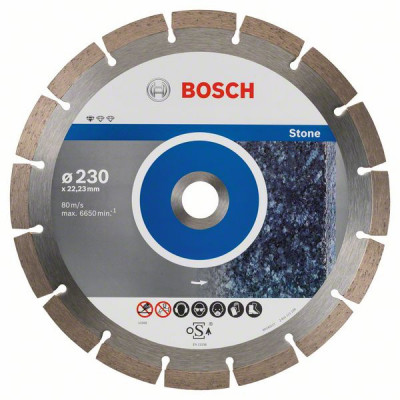 2608603238 Disque à tronçonner diamanté Standard for Stone Accessoire Bosch pro outils