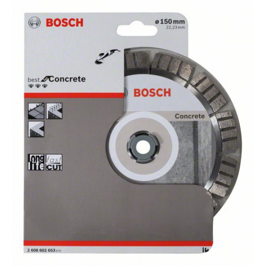 Bosch Accessories 2608602675 Disque à Tronçonner Diamanté Best For